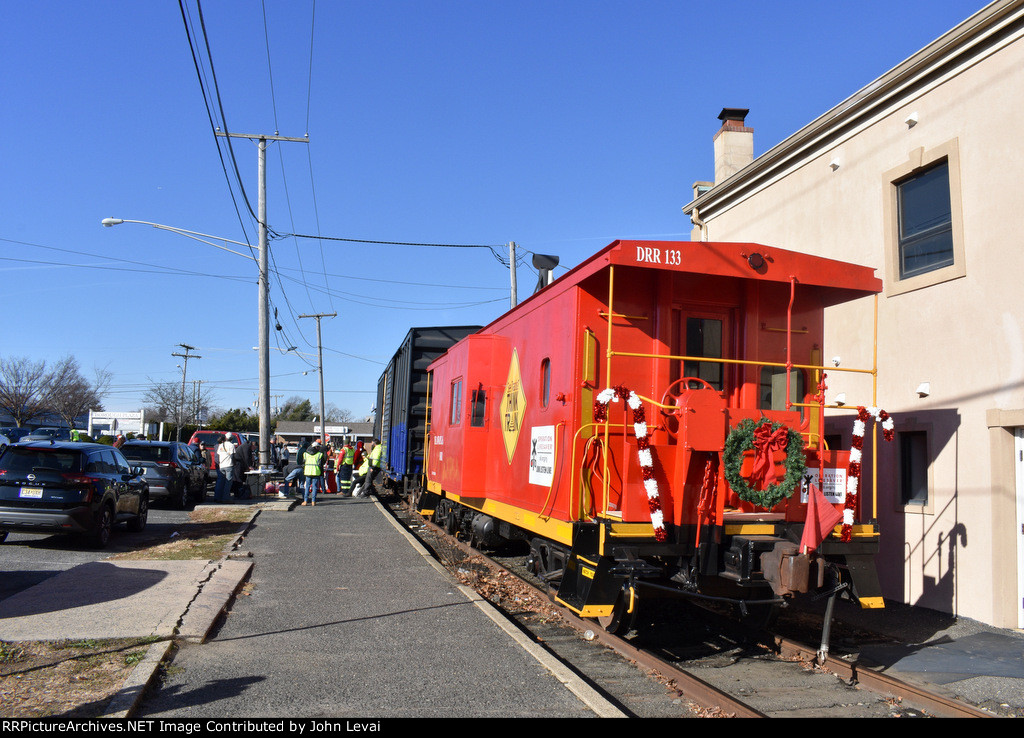 TFT Train stopped in Downtown Freehold